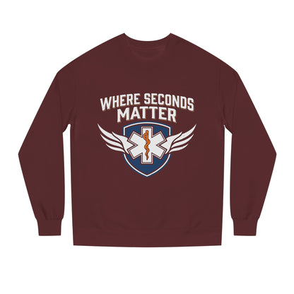 EMS "Where Seconds Matter" Crewneck Sweatshirt