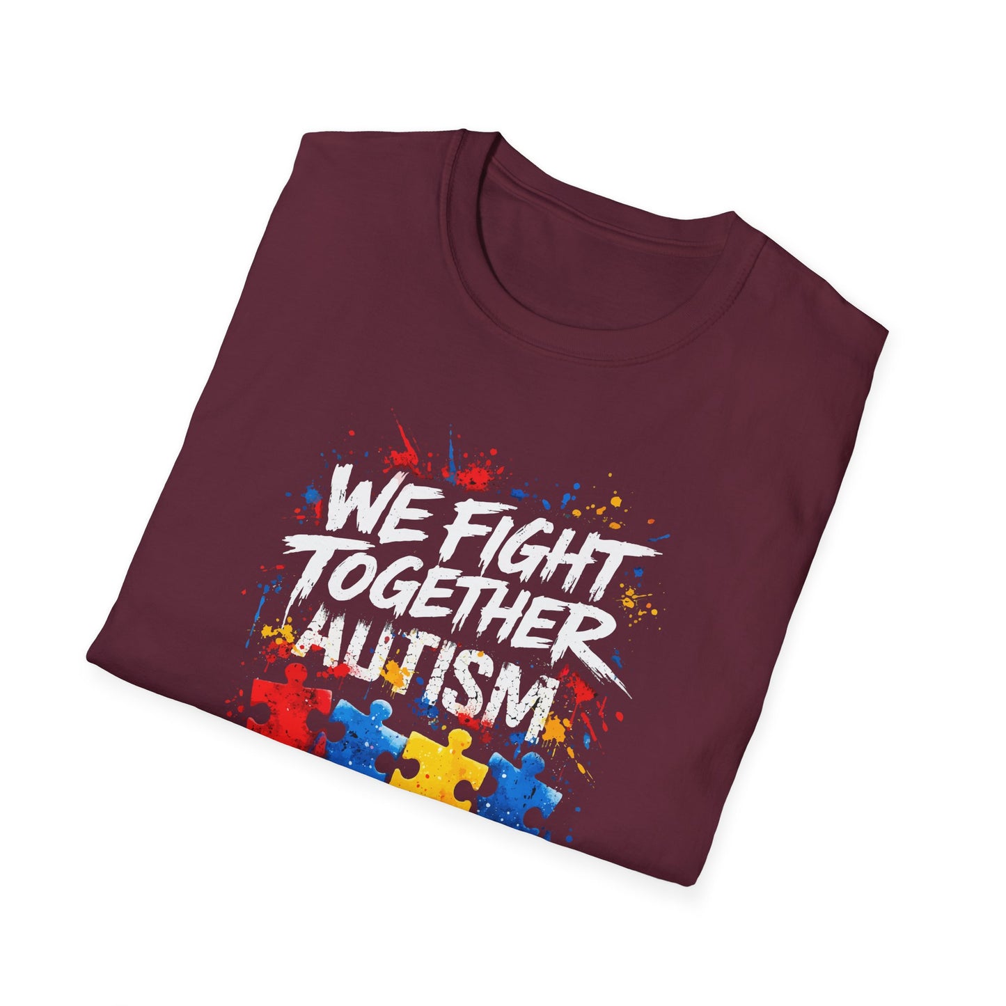 We Fight Together Autism T-Shirt