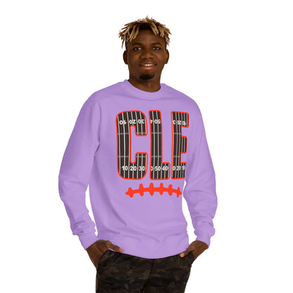 CLE Football Field Crewneck Sweatshirt