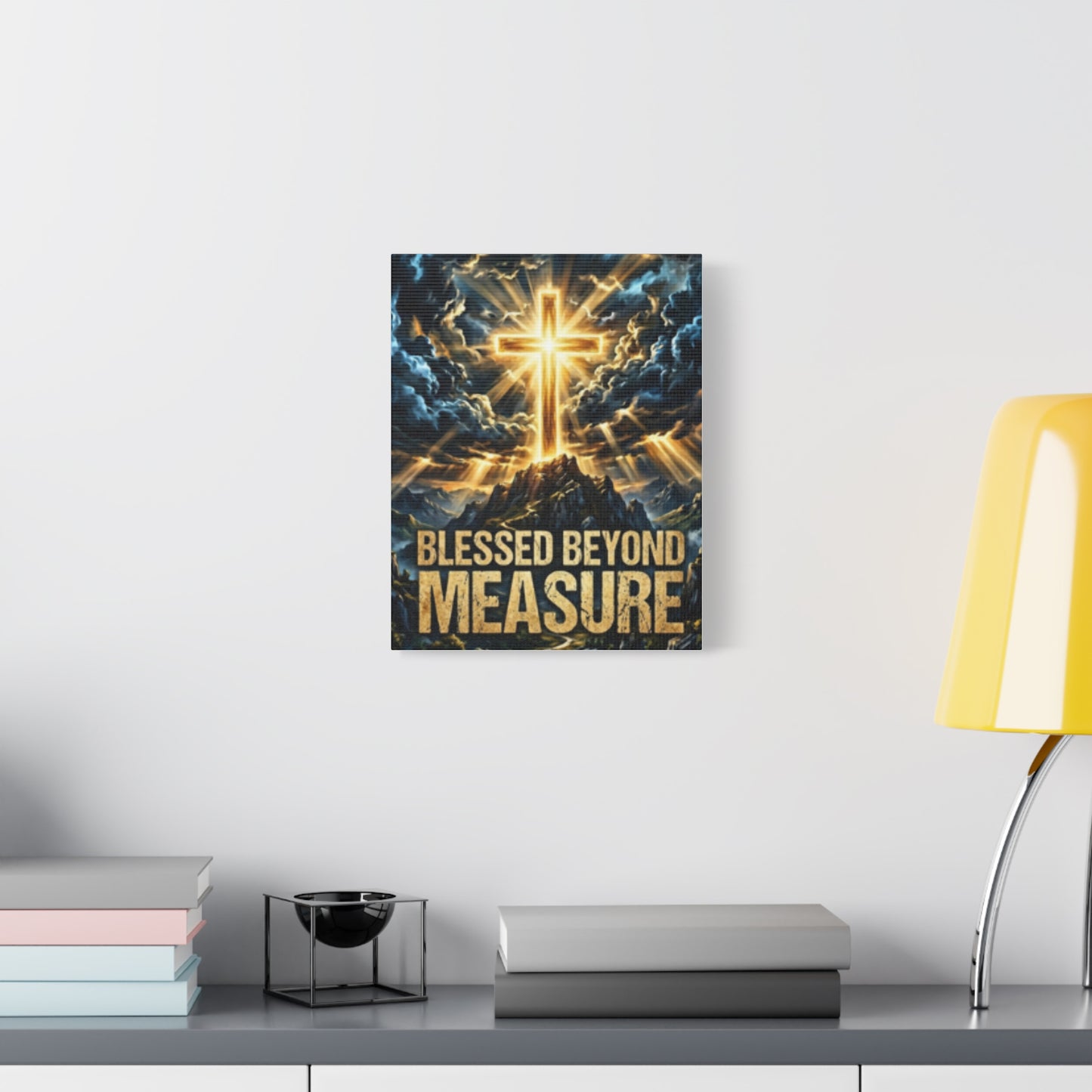 Blessed Beyond Measure Canvas Wall Art