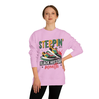 Steppin' Into Black History Month Sweatshirt