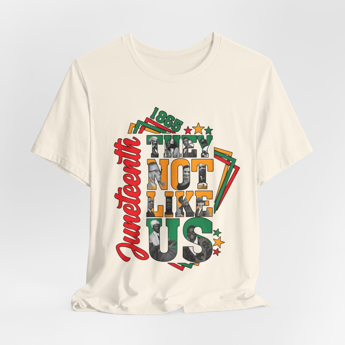 Juneteenth "They Not Like Us" Graphic Tee — Juneteenth Celebration T-Shirt