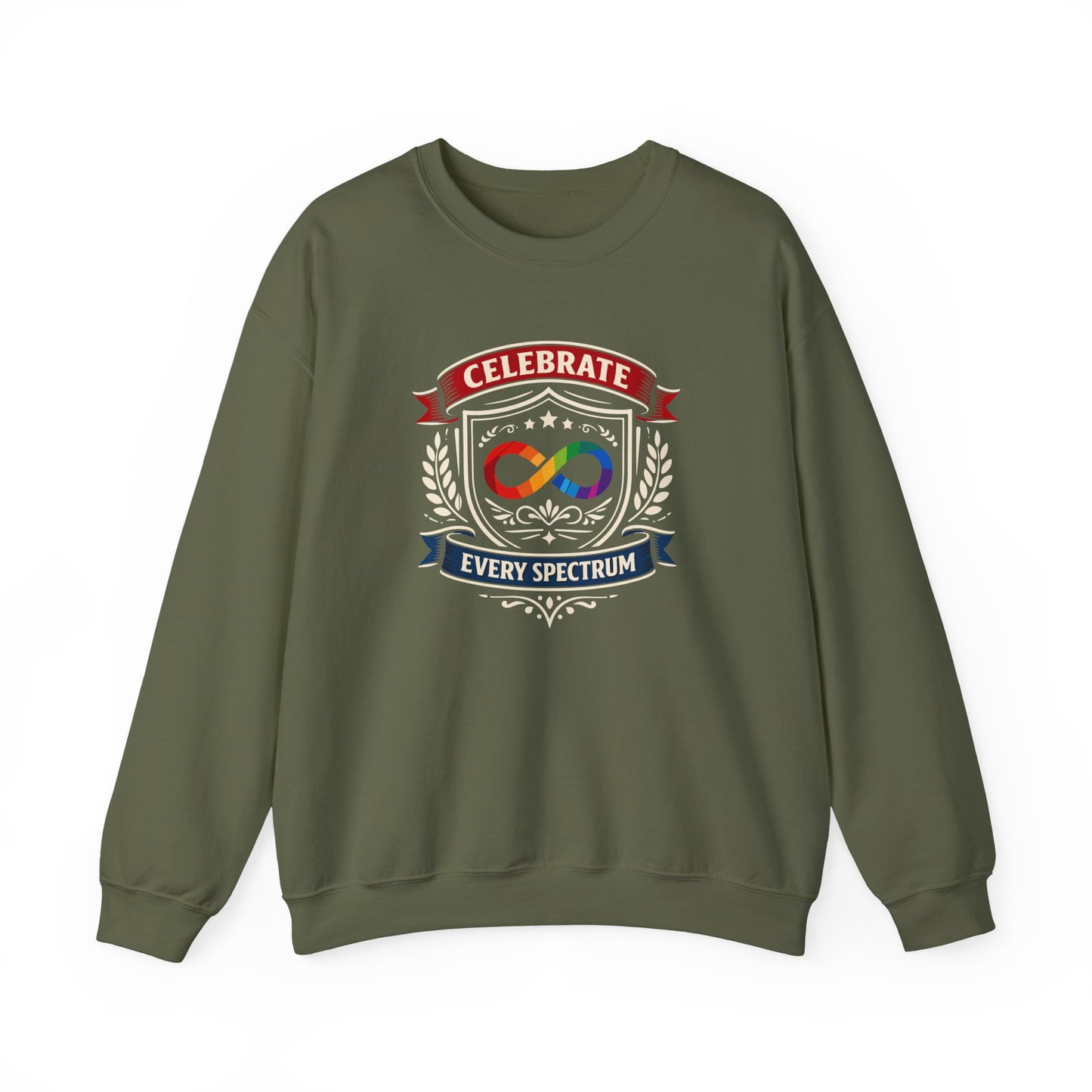 Celebrate Every Spectrum Crewneck Sweatshirt