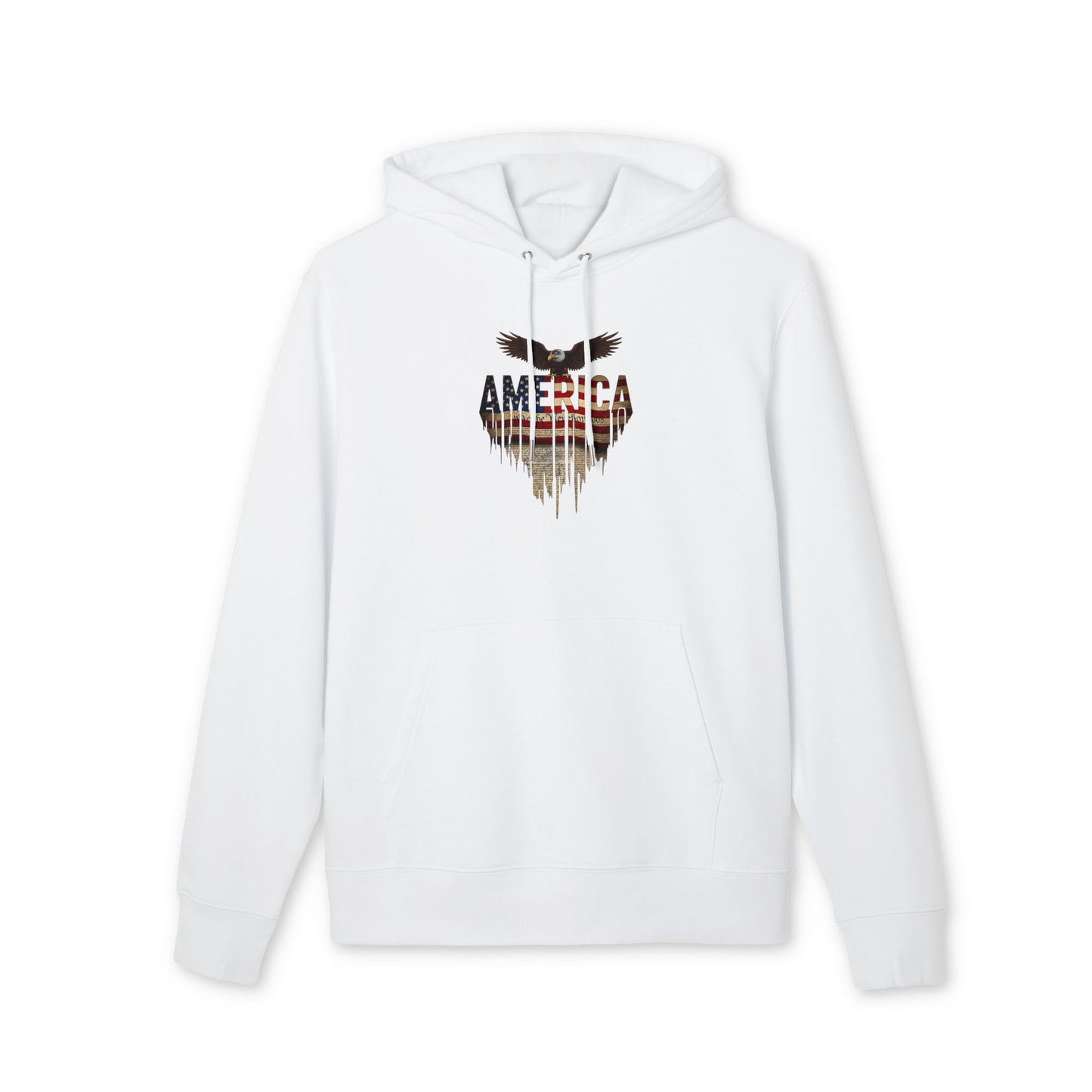 American Eagle Flag Hoodie — Patriotic USA Graphic Pullover
