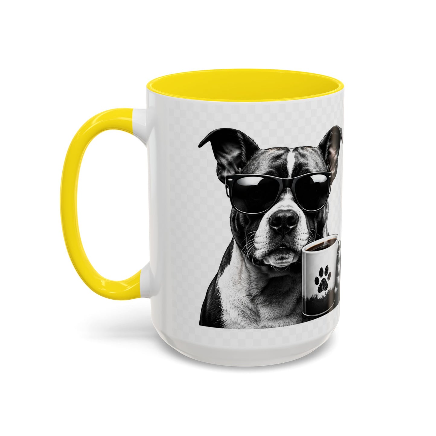 Dog Lover Coffee Mug — "I Don't Need Therapy I Just Need My Dog (And Coffee)" Accent Mug