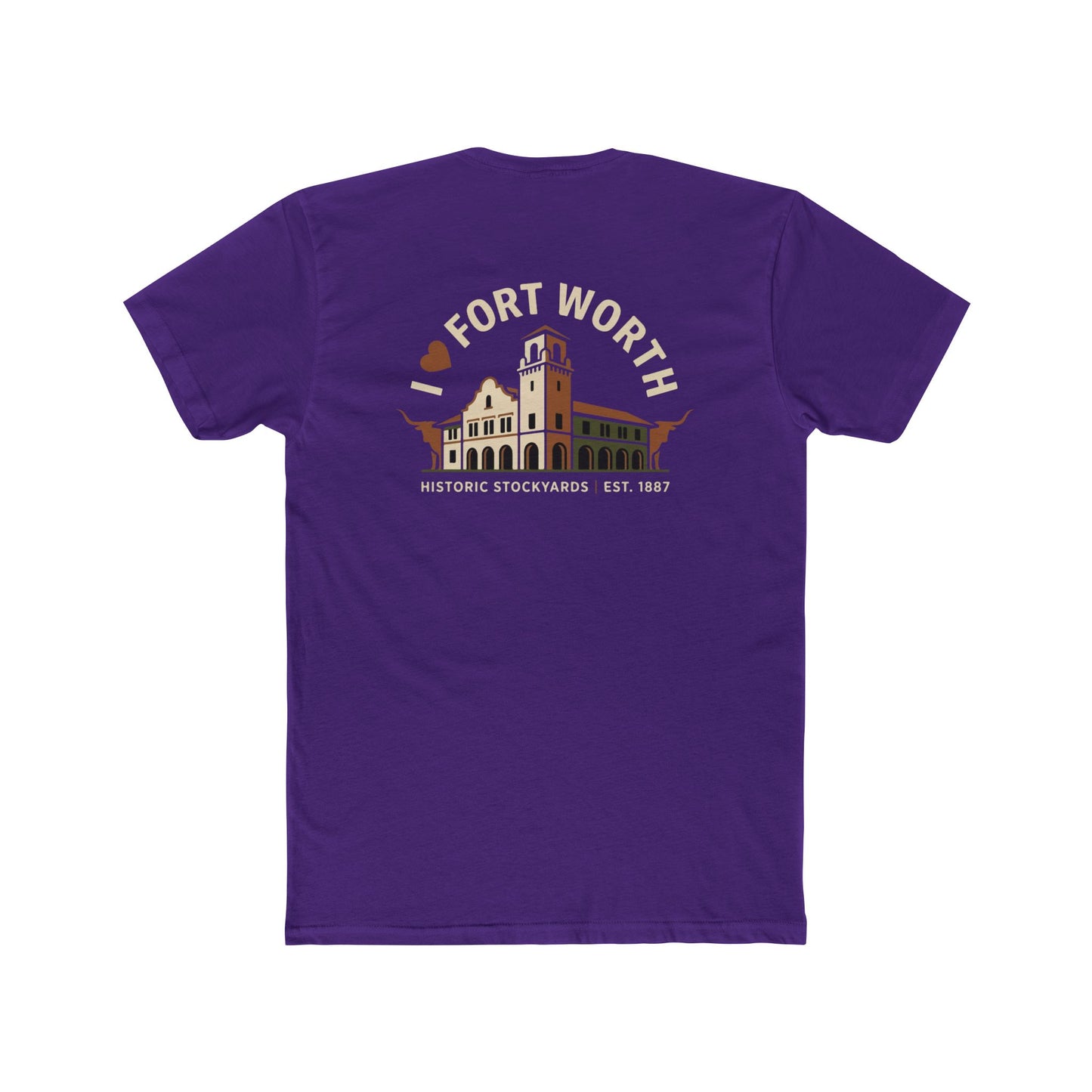 Fort Worth Historic Stockyards Tee — I  Fort Worth Graphic T-Shirt