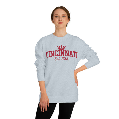 Cincinnati Est. 1788 Crewneck Sweatshirt — Vintage City Pride