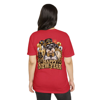 Happy New Year Schnauzer T-Shirt