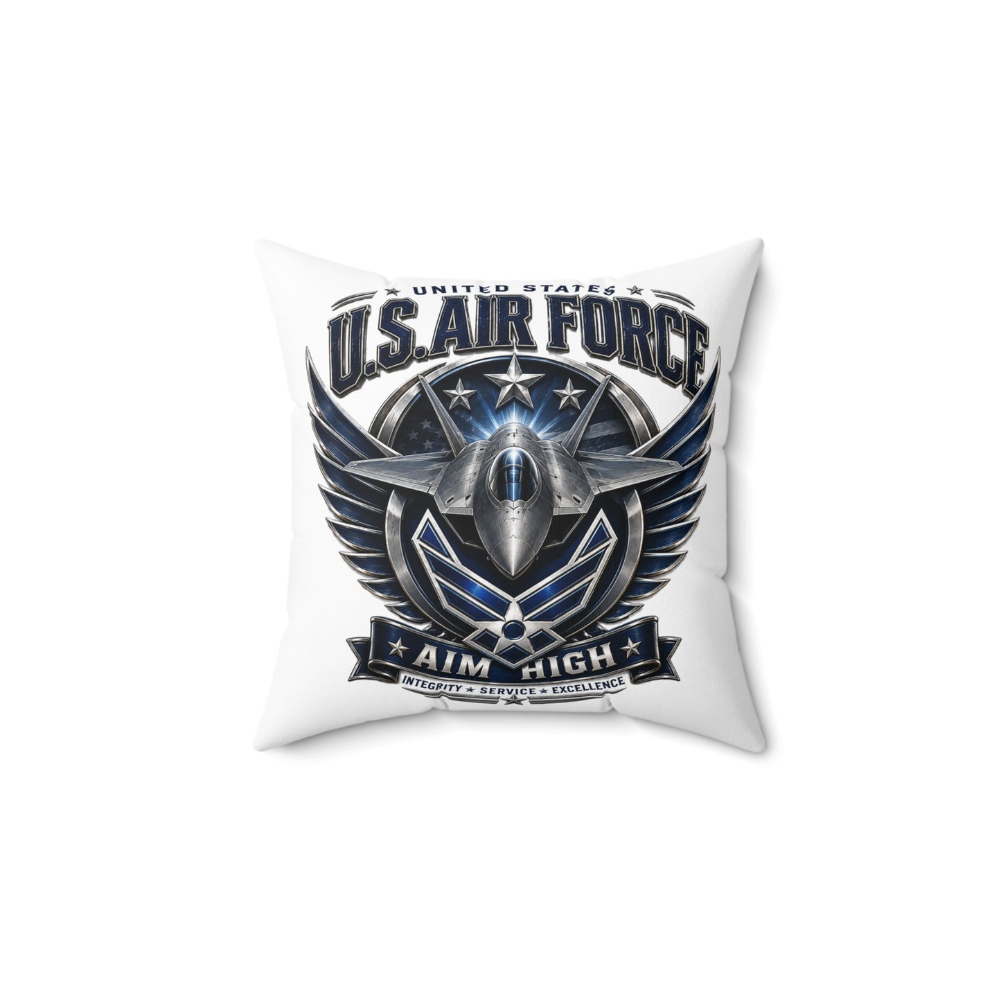 U.S. Air Force 'Aim High' Decorative Throw Pillow