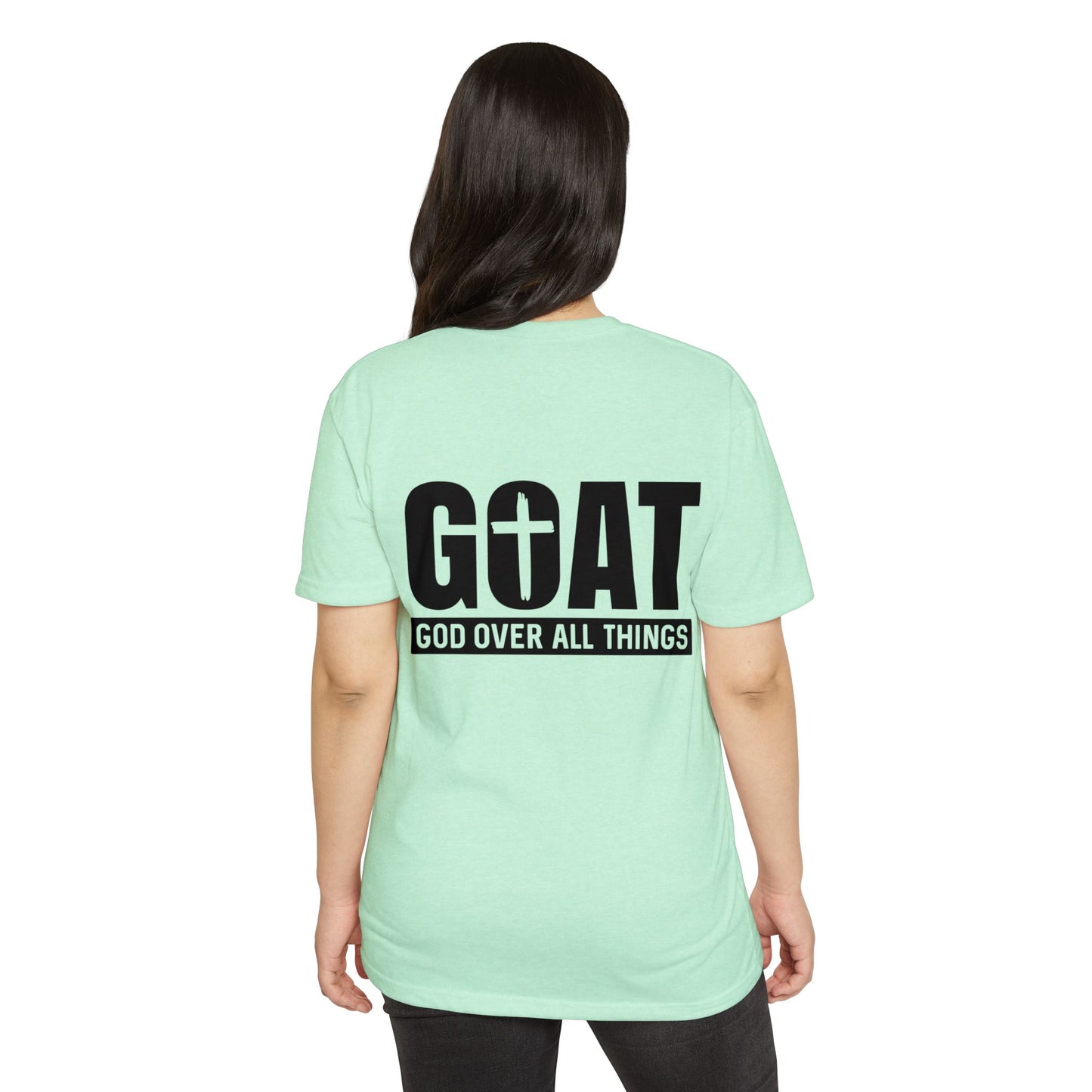 GOAT 'God Over All Things' T-Shirt - Christian Faith Tee