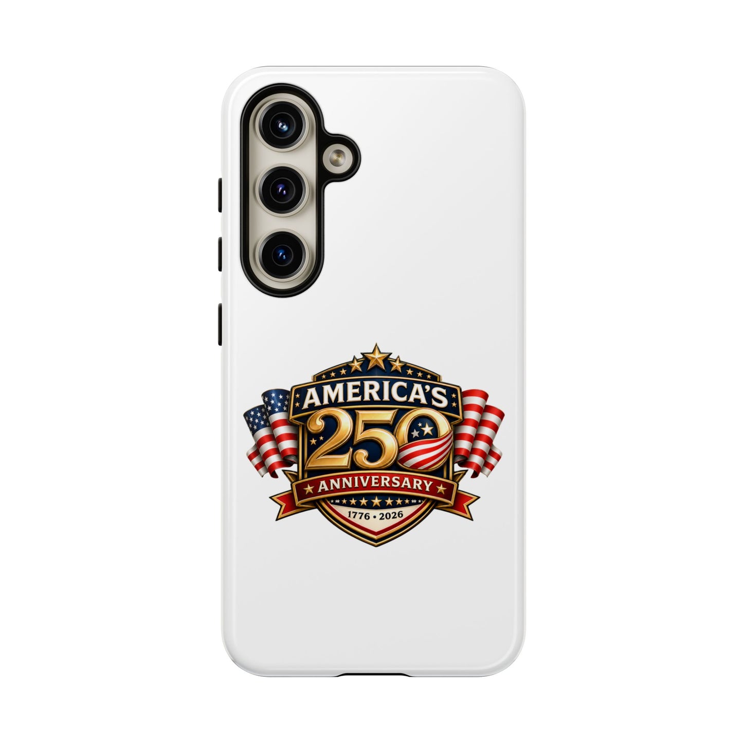 25th Anniversary Patriotic Phone Case — America’s Celebration Design