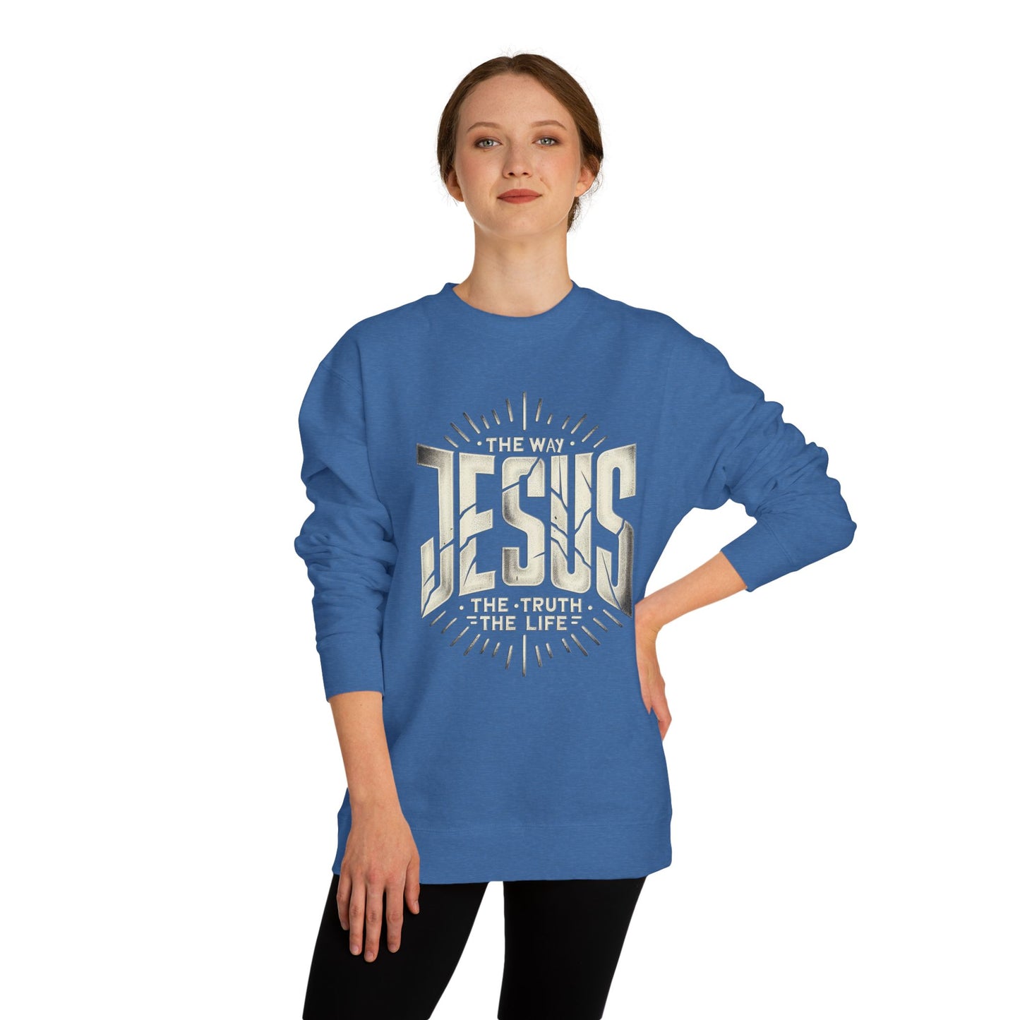 Jesus "The Way, The Truth, The Life" Sweatshirt