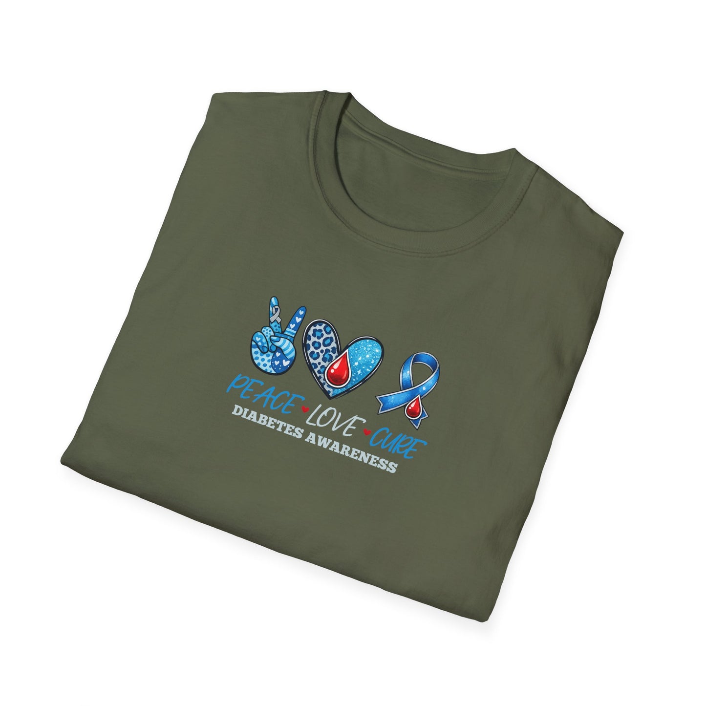 "Peace Love Cure" T-Shirt