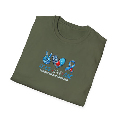 "Peace Love Cure" T-Shirt