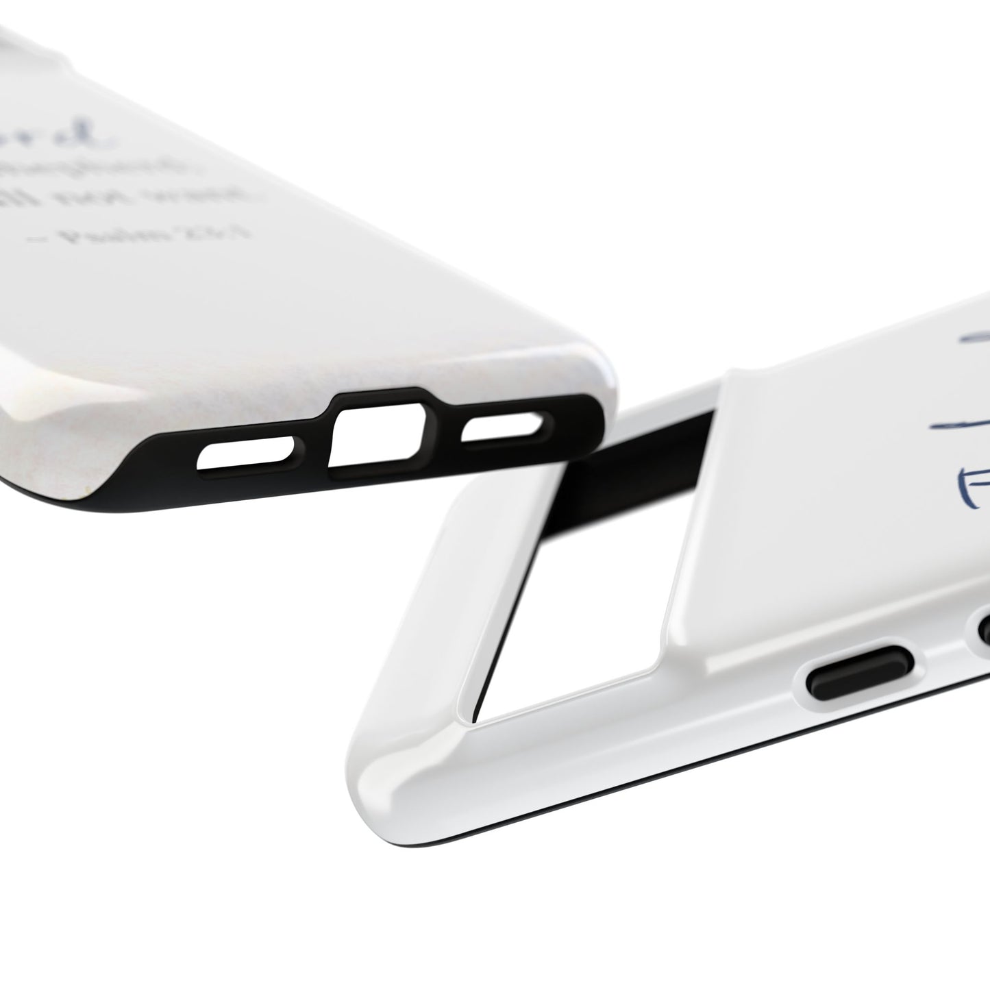 Psalm 23:1 Phone Case — "The Lord is my shepherd; I shall not want" Christian Protective Cover