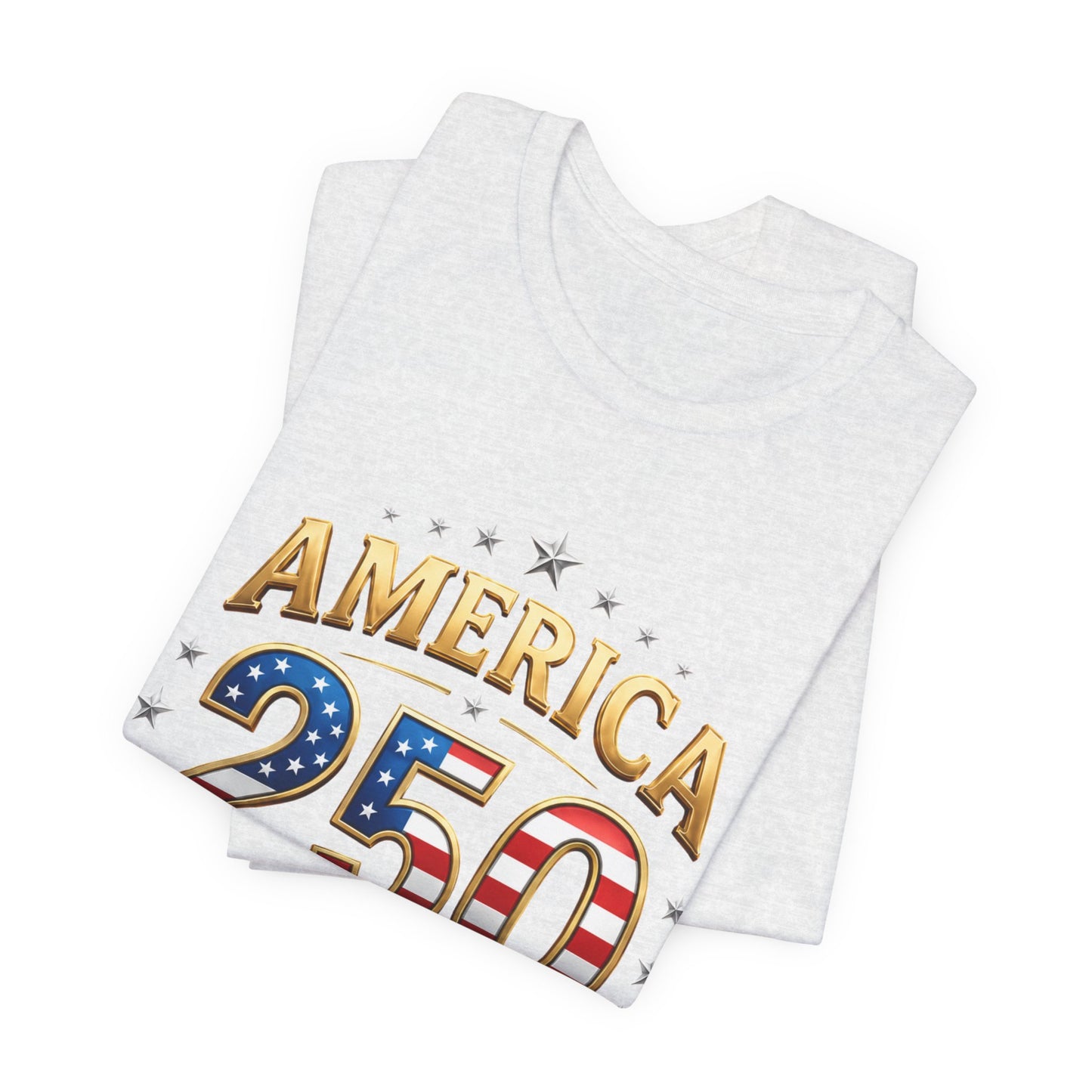 America 250 T-Shirt — Built by Generations 1776–2026 Patriotic Tee