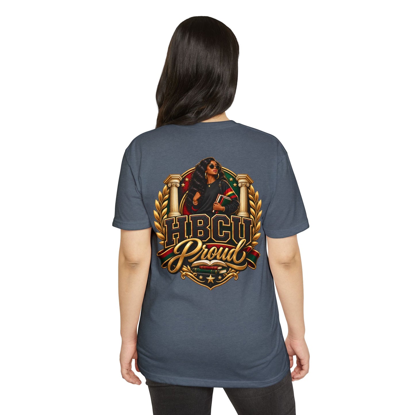 HBCU Proud T-Shirt — Black Graduate Crest Tee