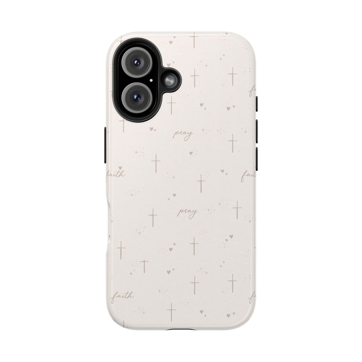 Pray with Faith Phone Case | Christian floral iPhone Case
