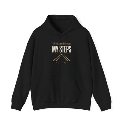 The Lord Directs My Steps -Proverbs 16:9 Hoodie
