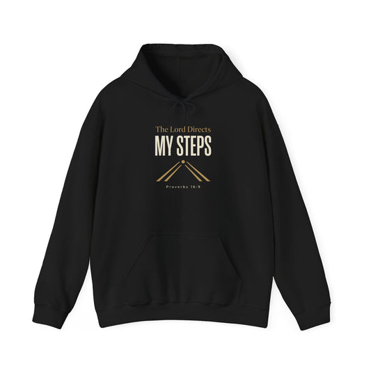 The Lord Directs My Steps -Proverbs 16:9 Hoodie