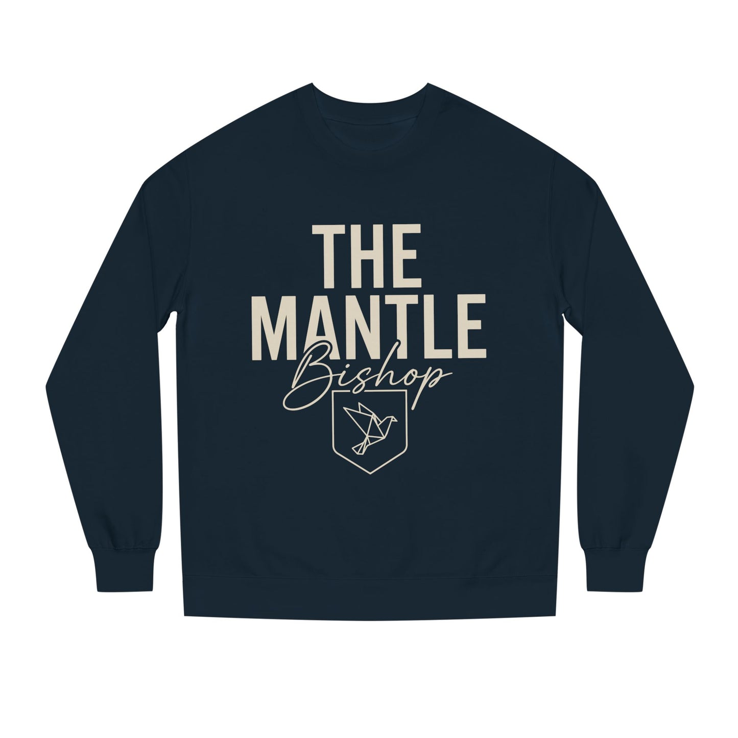 The Mantle Bishop Sweatshirt — Vintage Script Logo Crewneck