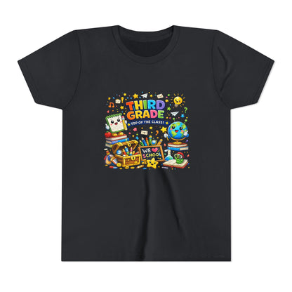 Third Grade Kids Tee — "Third Grade Out of the Classroom" Back-to-School Youth Shirt