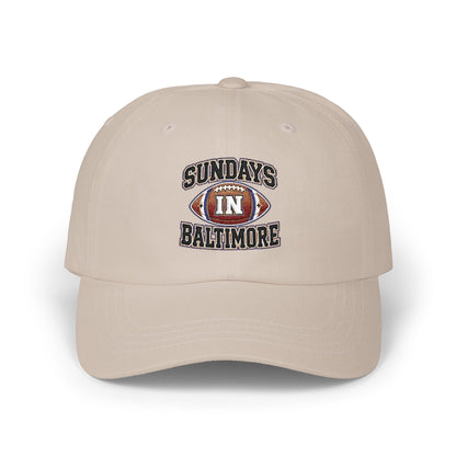 Sundays in Baltimore Dad Cap – Casual Football Baseball Hat