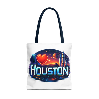 I  Houston Retro Space Tote Bag