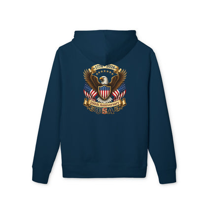 USA 250th Anniversary Eagle Hoodie – Patriotic 1776–2026 Sweatshirt