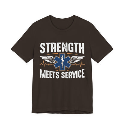 Strength Meets Service EMS T-Shirt