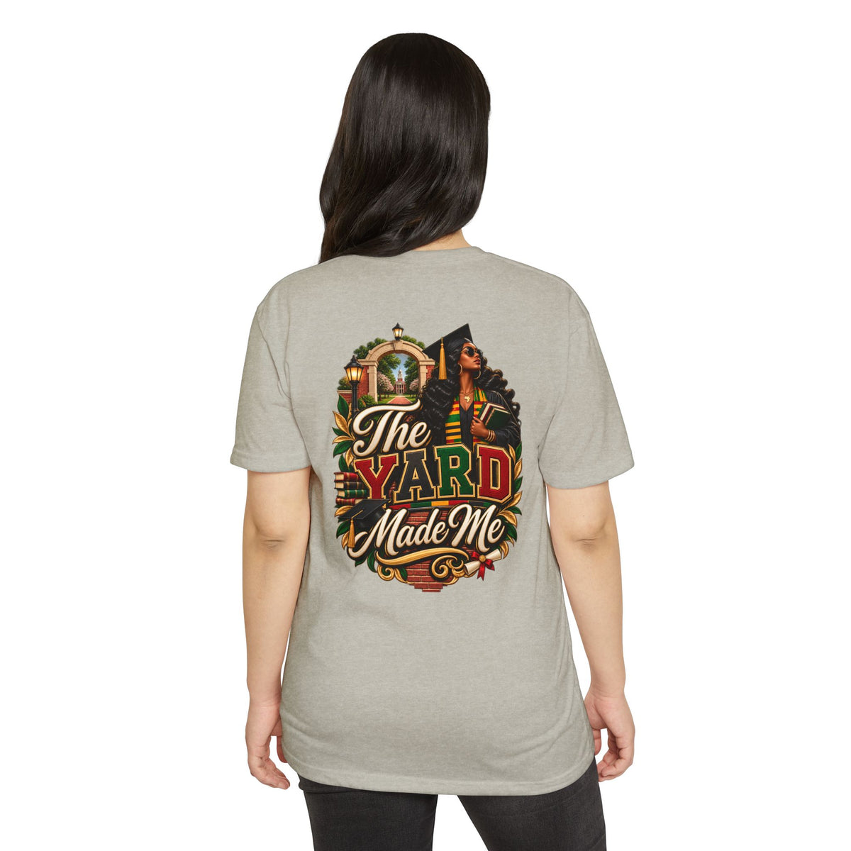 The Yard Made Me T-Shirt — Reggae Jamaican Pride Graphic Tee