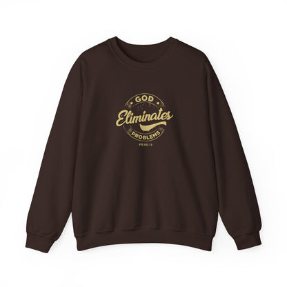 God Eliminates Problems Ps16:11  Sweatshirt