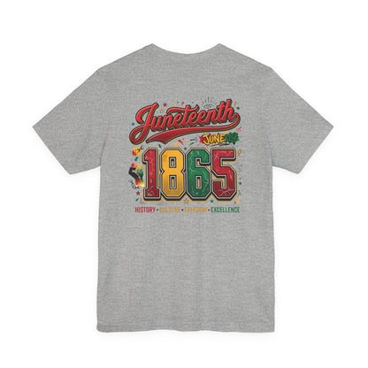 Juneteenth 1865 Celebration Tee — History • Culture • Freedom Graphic T-Shirt