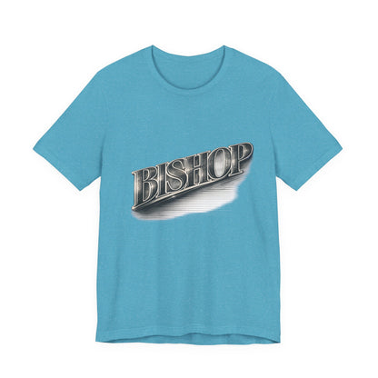 Bishop Retro Chrome Logo T‑Shirt