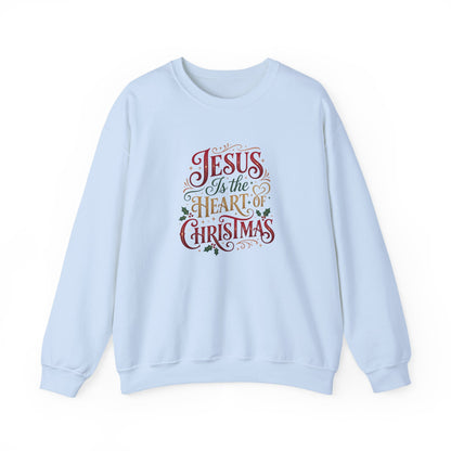 “Jesus Is the Heart of Christmas” Sweatshirt