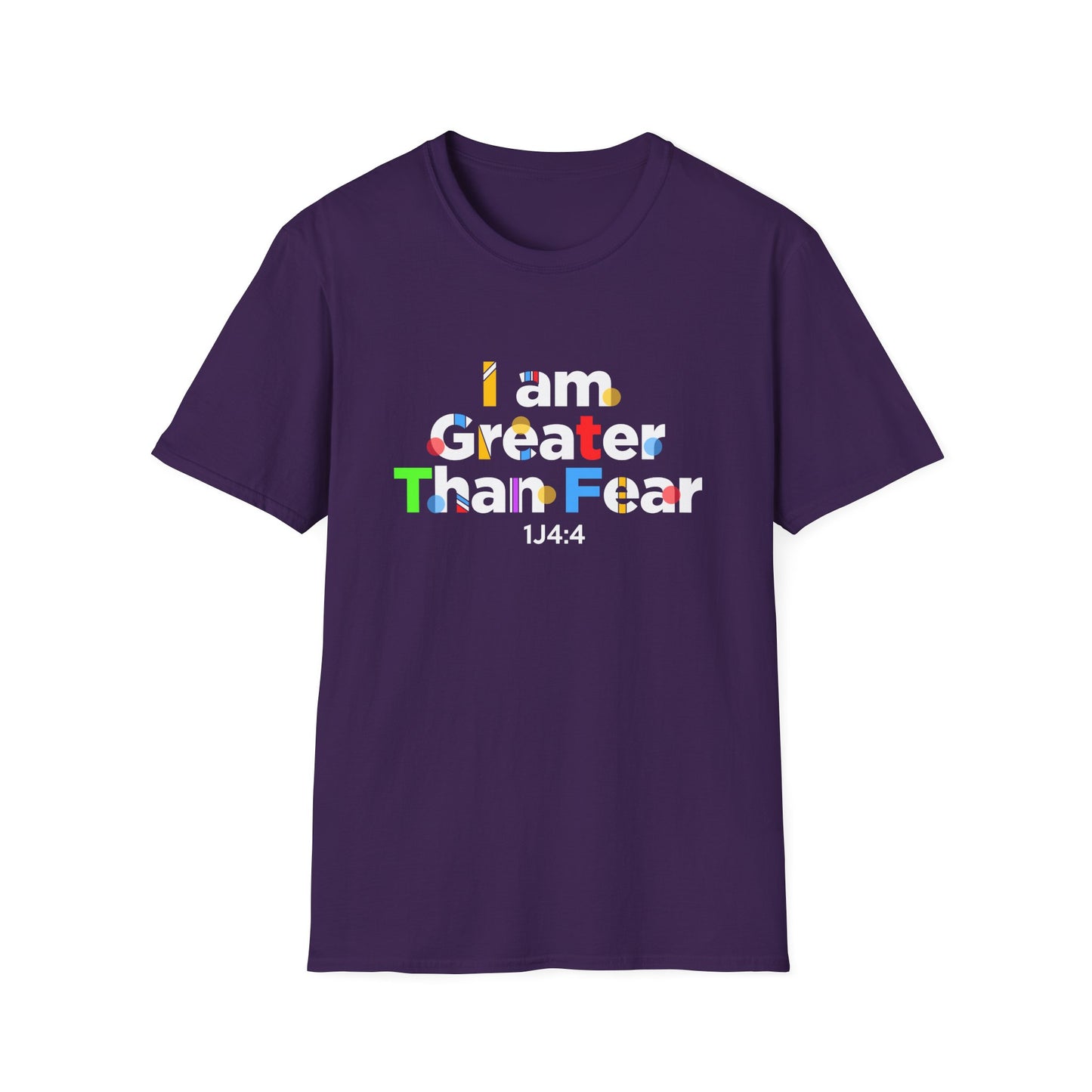 I Am Greater Than Fear 1j4:4 T-Shirt