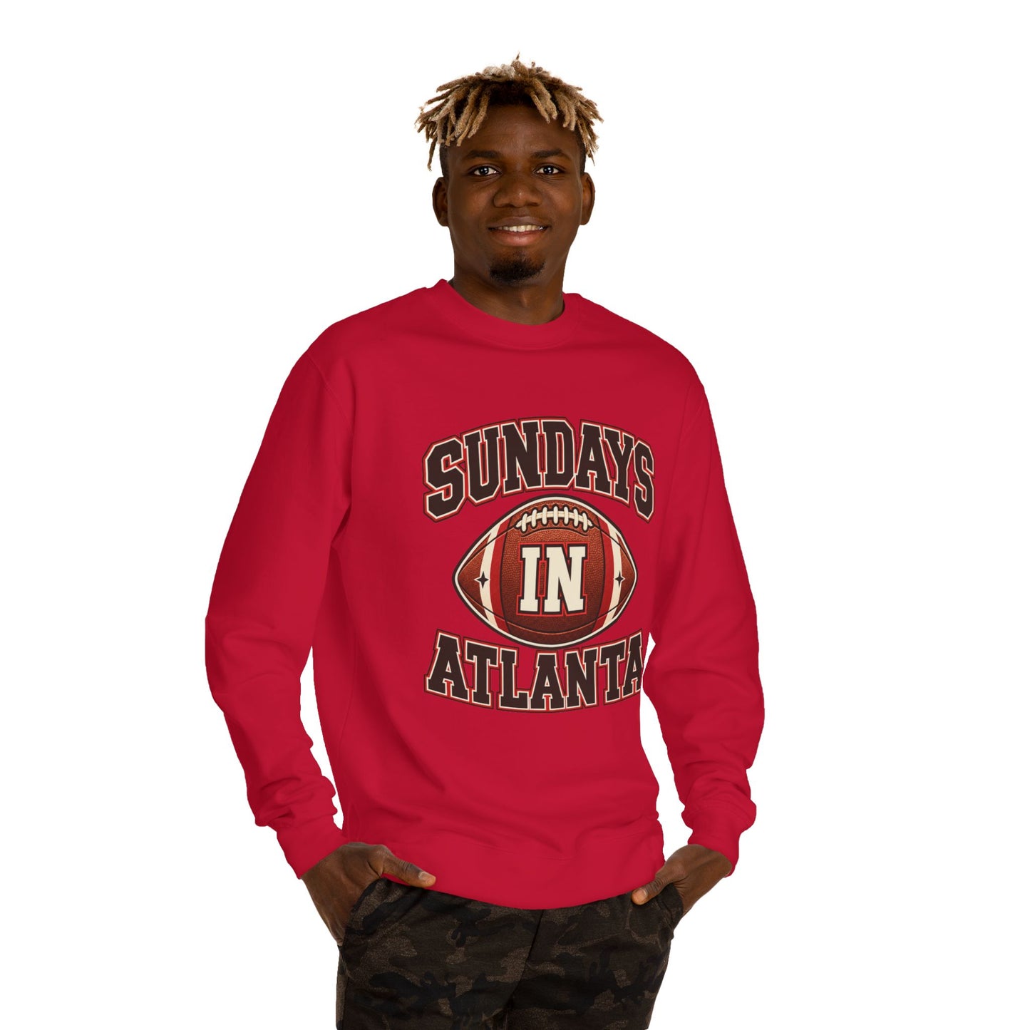Sundays in Atlanta Football Sweatshirt