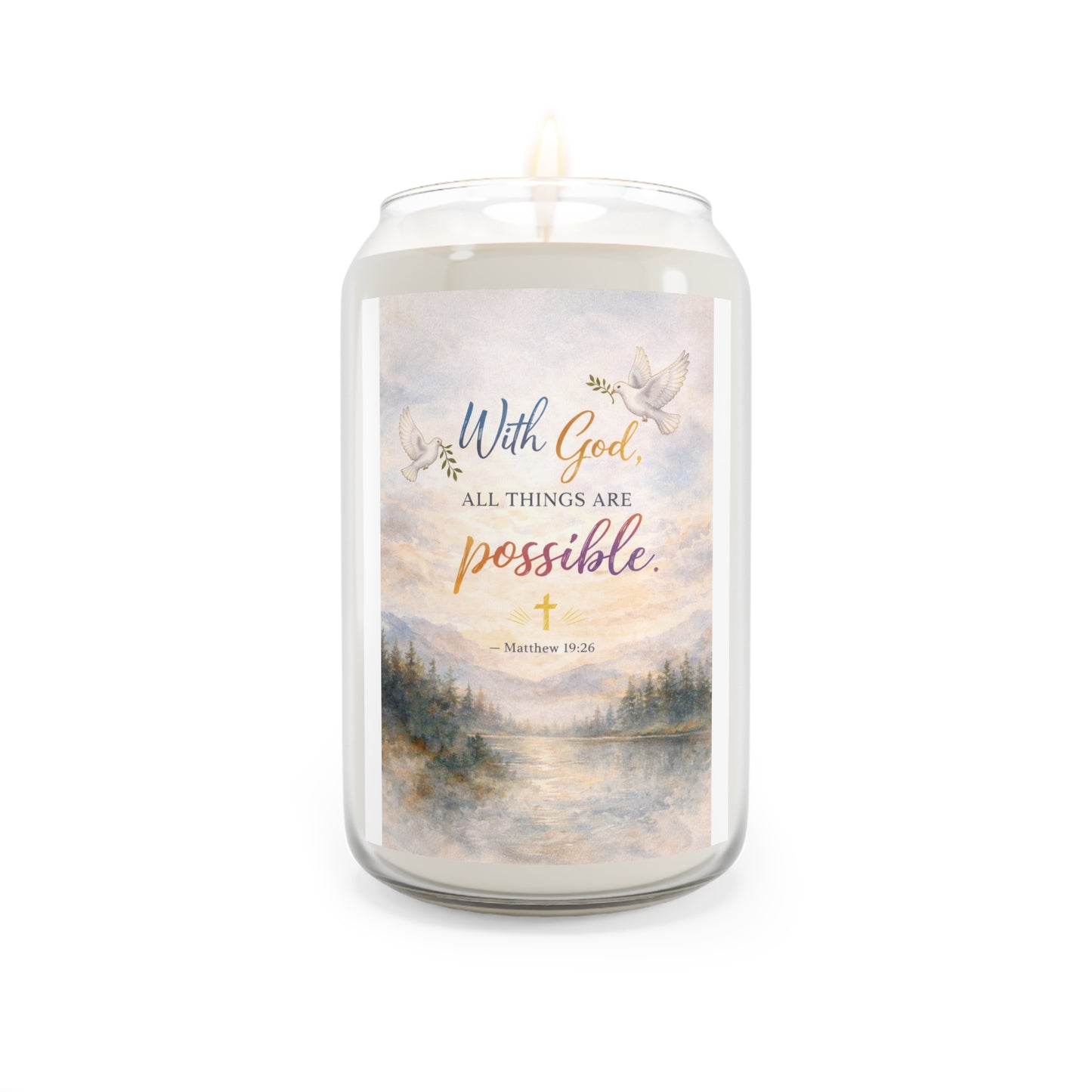 Scented Soy Candles, 13.75oz