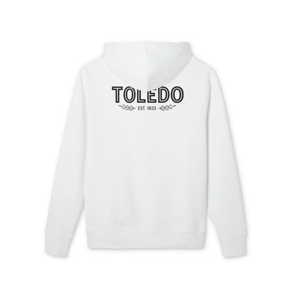 Toledo Est. 1833 Hoodie — Retro City Skyline Pullover