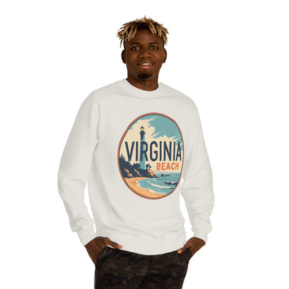 Virginia Beach Retro Lighthouse Sweatshirt