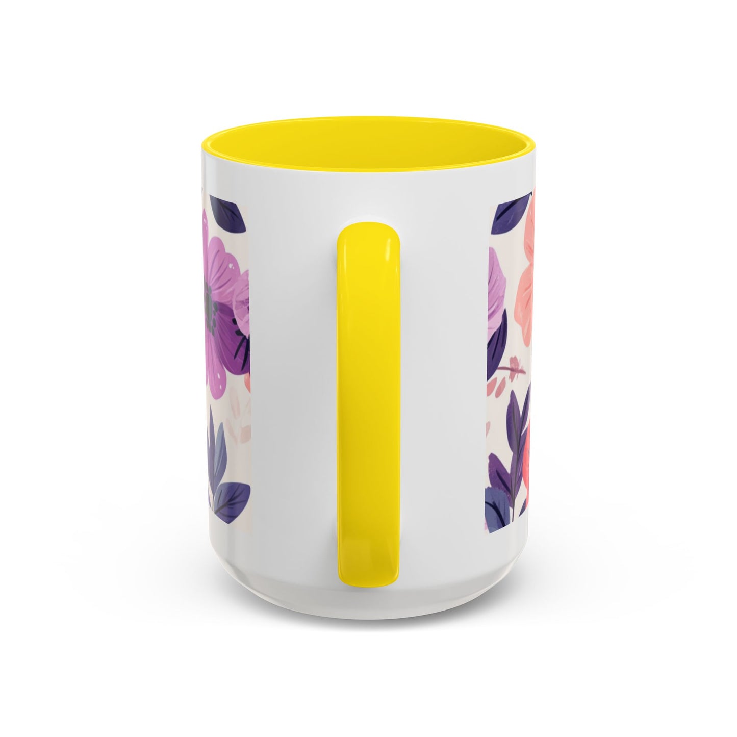 Mother Peace Floral Coffee Mug — "A quiet light, a guiding hand..." Memorial Tribute Mug
