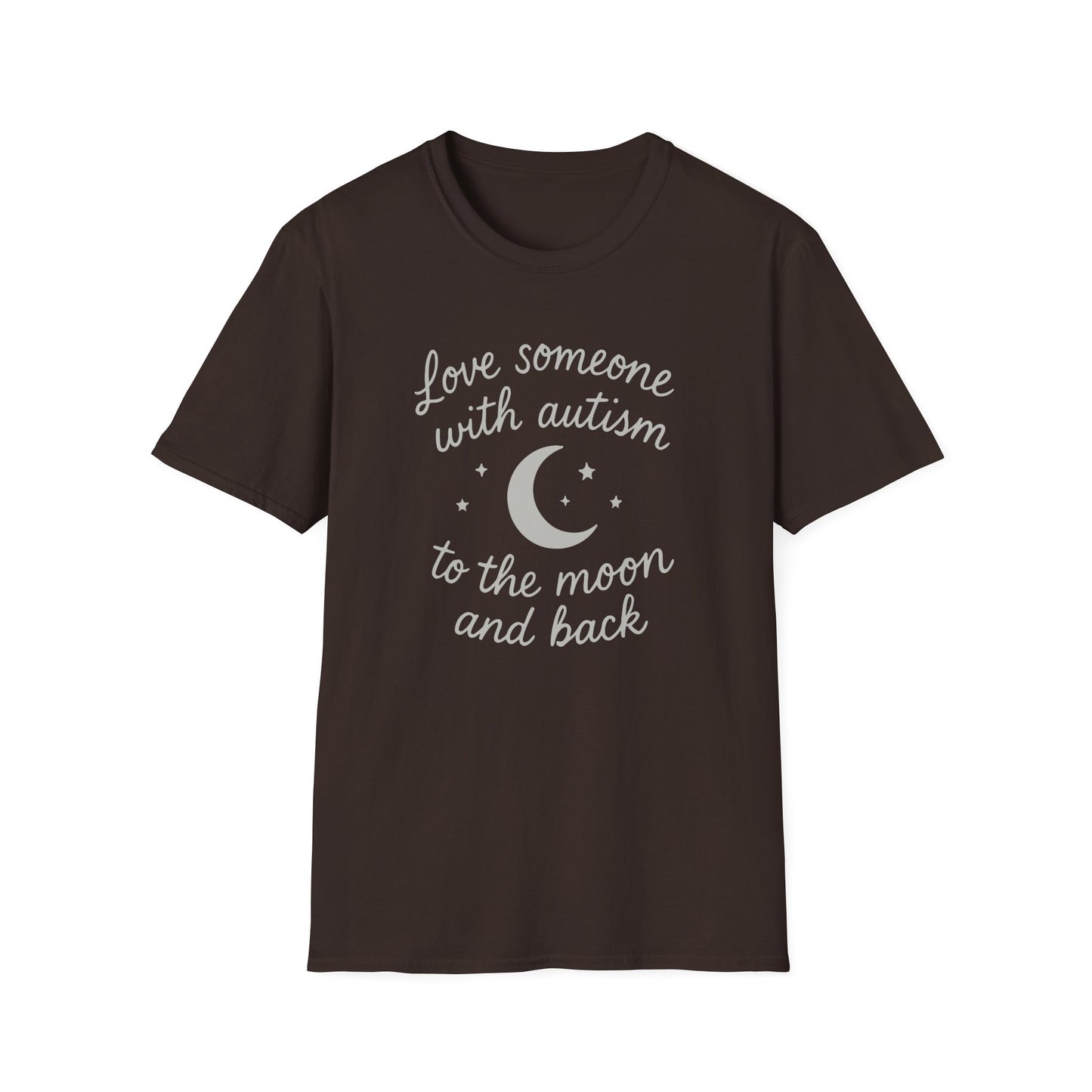 "Love Someone with Autism to the Moon and Back" T-Shirt