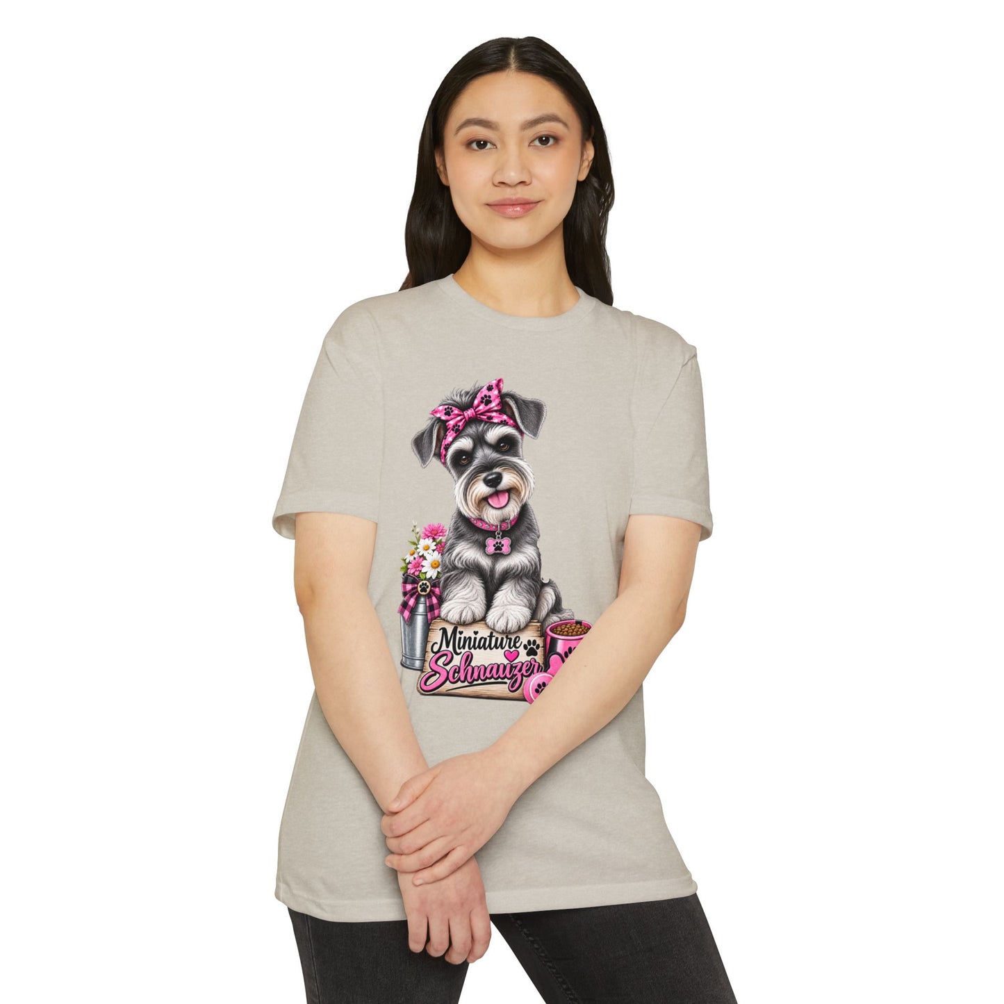 Miniature Schnauzer Tee — Cute Dog Graphic T-Shirt