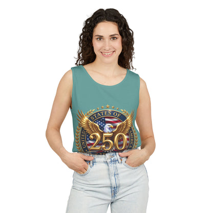 250 Years Anniversary Eagle Tank Top — United States Bicentennial Celebration Tee