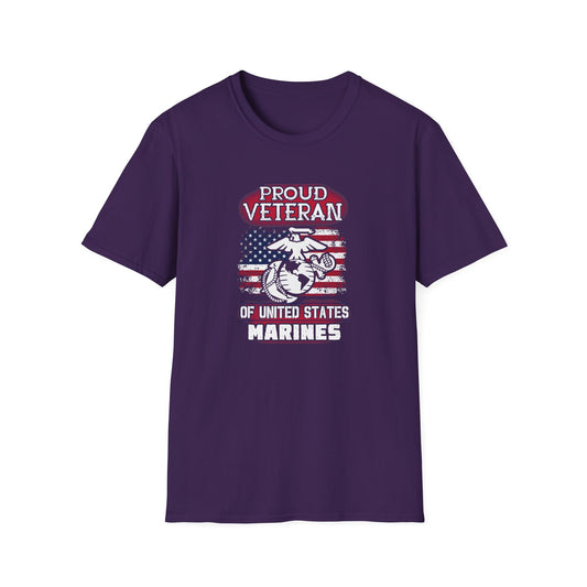 Proud Veteran of United States Marines T-Shirt