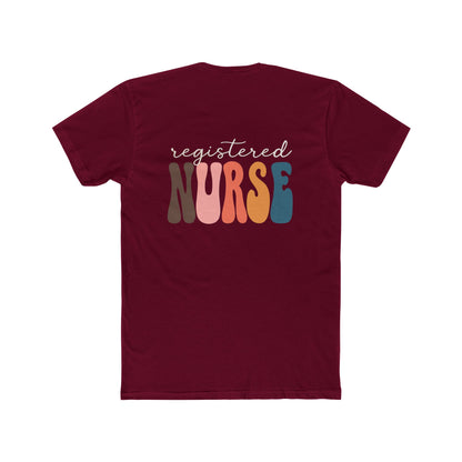 Nurse Retro Bubble Letter T-Shirt