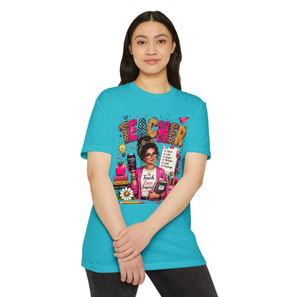 Teacher Graphic T-Shirt — Teach, Love, Inspire Design