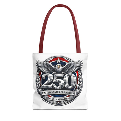 250th USA Anniversary Tote Bag — Patriotic Eagle 1776–2026 Commemorative Tote
