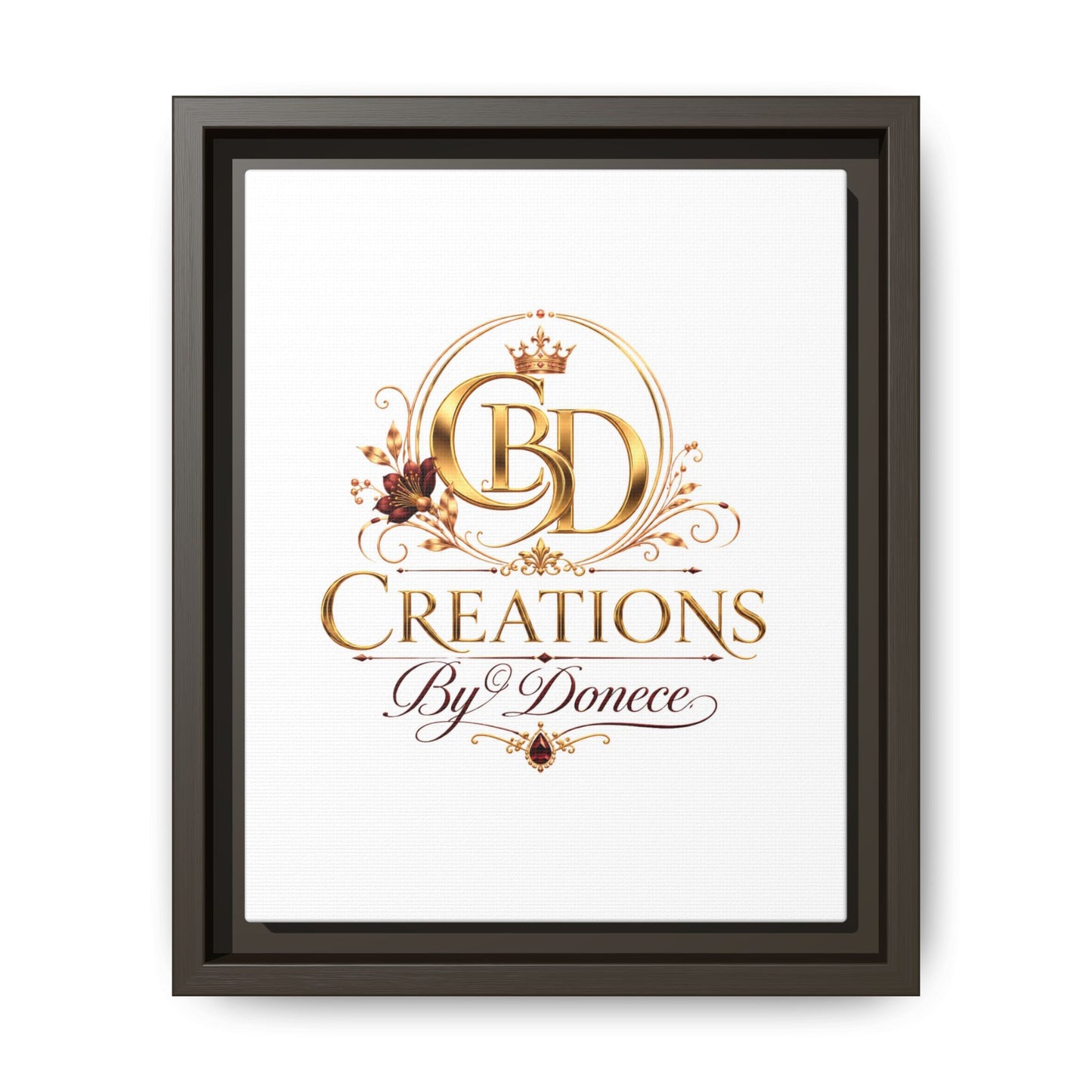 Creations By Donece — Framed Matte Canvas Wall Art