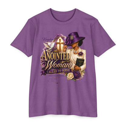Anointed Woman T-Shirt — "Called to Serve" Christian Faith Tee